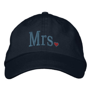 Mr & Mrs Embroidery Embroidered Cap