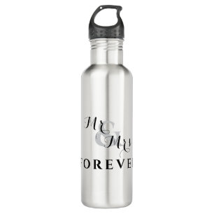 Mr & Mrs Forever Stainless Water Bottle