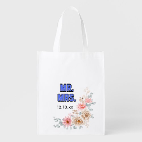 Mr. & Mrs. Grocery Bag