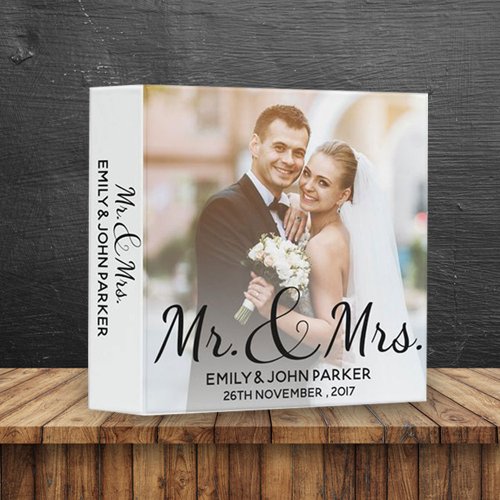 Mr  Mrs   Happily Ever After  Photo Binder