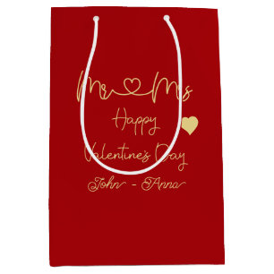 Mr & Mrs Happy Valentine's Day Gift Bag