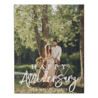 Mr & Mrs Happy Wedding Anniversary Custom