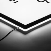 Mr Mrs Infinity Sign Wedding Anniversary (Corner)