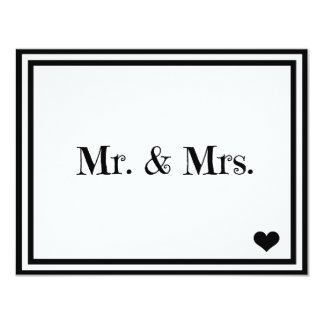 Mr. & Mrs. Invitation