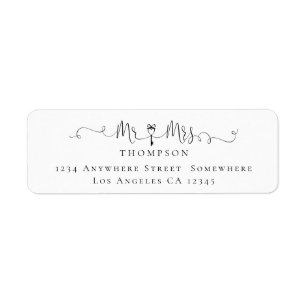 Mr Mrs Key Symbol Script Return Name Address Label