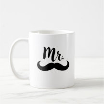 Mr. & Mrs. Lips & Mustache Couple