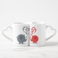 Mr & Mrs Lovers Coffee Mug Set