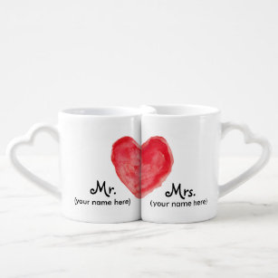 Mr & Mrs Lovers Mugs