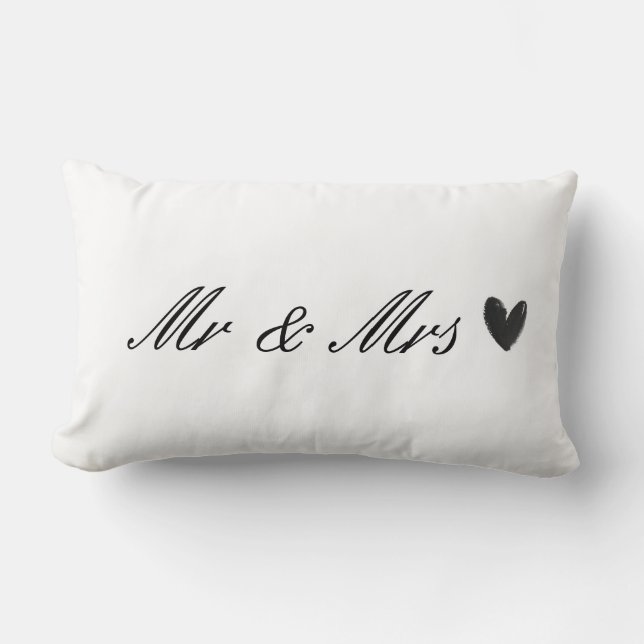 Mr & Mrs Lumbar Cushion (Front)