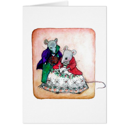 Mr & Mrs Mouse Cards (Front)