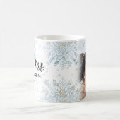 Mr & Mrs Newlyweds Christmas | Winter Wonderland Coffee Mug (Center)