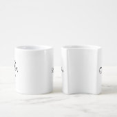 "Mr. & Mrs." Personalized Mug Set (Side)