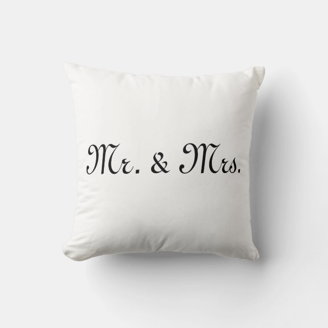 Mr & Mrs Pillow (Front)