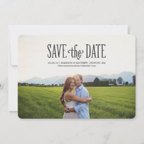 Mr&Mrs | Save the Date Photo Card