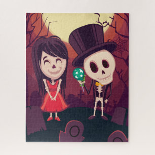 Mr. Mrs. Skeleton Puzzle