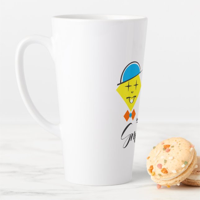 Mr. & Mrs. Smith Latte Mug (In Situ)