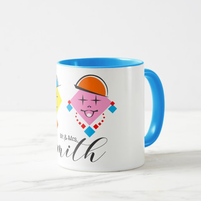Mr. & Mrs. Smith Mug (Front Right)