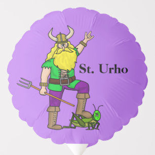 Mr. & Mrs. St. Urho Party Balloon