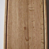 Mr & Mrs Strong Family Tree Cherry Cutting Board (Back)