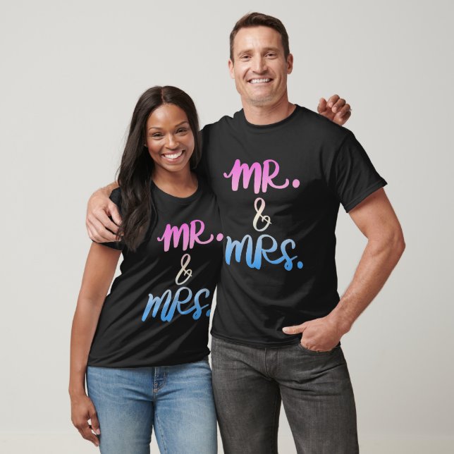 MR & MRS T-Shirt (Unisex)