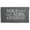 Mr & Mrs Vintage Typography Wedding Couple Custom
