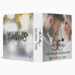Mr. & Mrs. Wedding 3 Ring Binder
