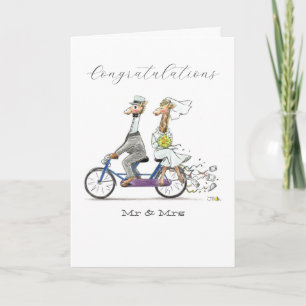Mr & Mrs wedding Card