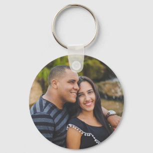Mr & Mrs Wedding Favor Keyrings Photo Name Date
