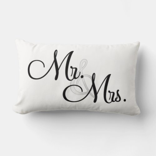 MR  MrsWedding Gift American MoJo Pillow