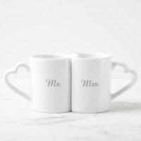 Mr Mrs Wedding Petal Press Co Elegant Coffee
