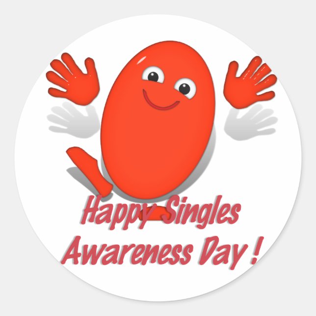 Mr. (Ms.) Happy Classic Round Sticker (Front)