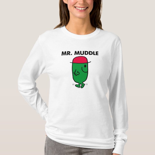 Mr. Muddle | Walking Backwards T-Shirt (Front)