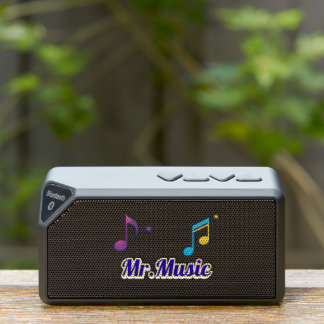 Mr. Music Vibrant Neon Musical  Bluetooth Speaker