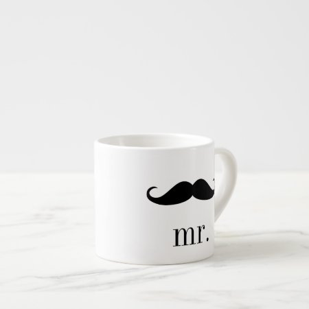 Mr. Mustache : Espresso Mug