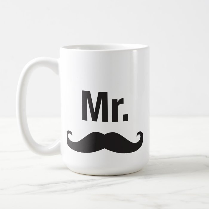 Mr. Mustache Mug