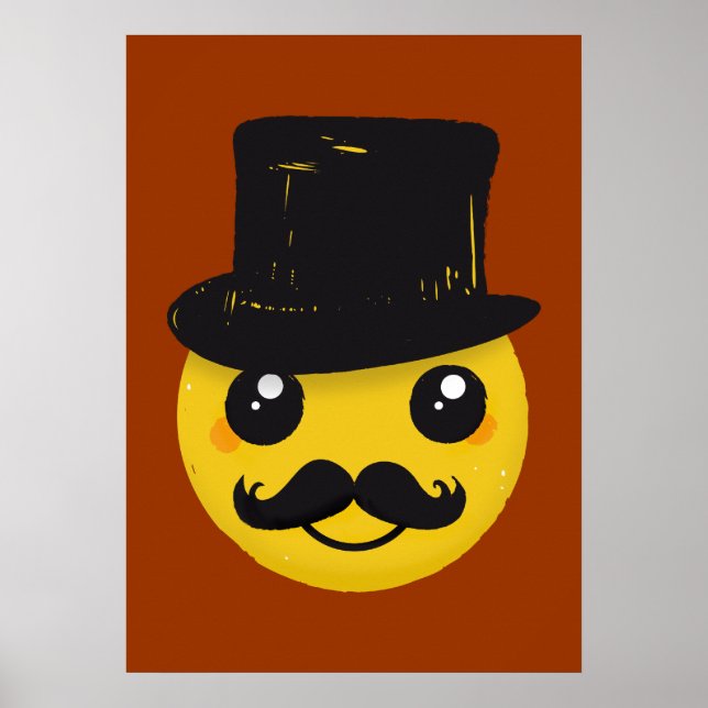 Mr Mustache poster (Front)