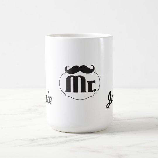 Mr. Mustache Retro Vintage Hipster Gifts Coffee Mug