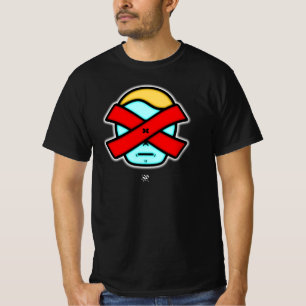 Mr Mysterious Enigmatic Cartoon Character T-Shirt