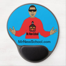 Mr. New-School Gel Mouse Pad