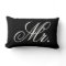 Mr. Newlywed Elegant Wedding Pillow