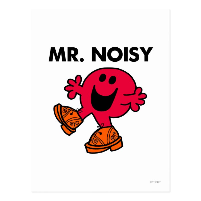 Mr Noisy Classic Postcard