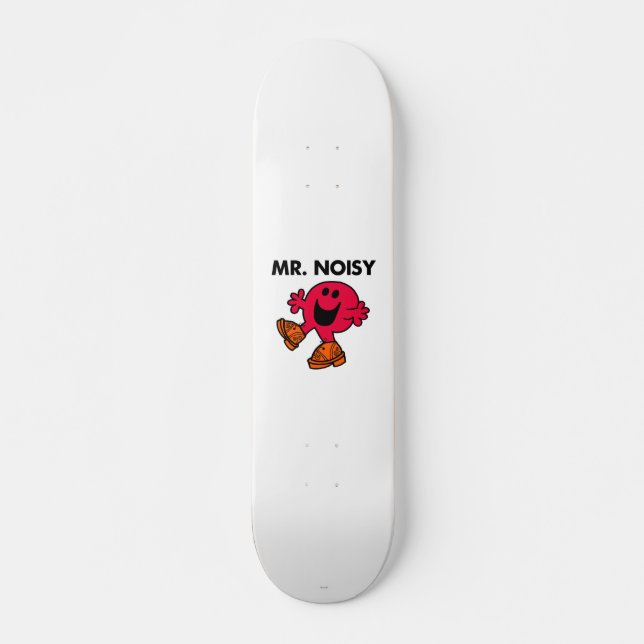 Mr. Noisy | Large Walking Clogs Skateboard Deck (Front)
