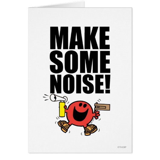 Mr. Noisy | Make Some Noise Cards (Front)
