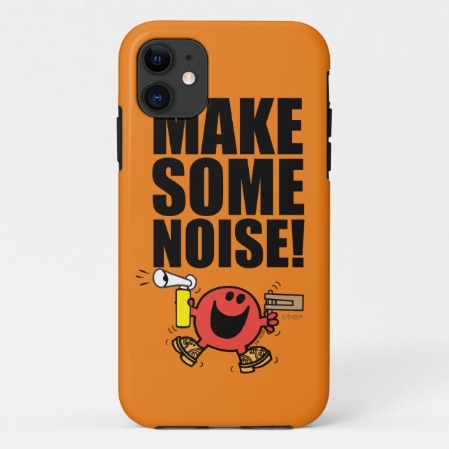 Mr. Noisy | Make Some Noise Case-Mate iPhone Case (Back)