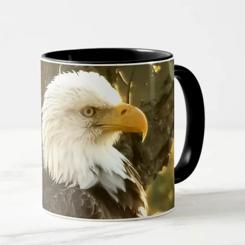 Mr North at the Decorah North Nest Fall Two_Tone Coffee Mug