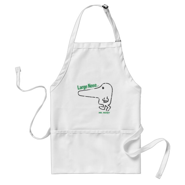 Mr. Nosey | Large Nose Adult Apron (Front)