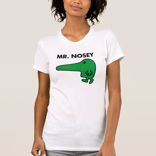 Mr. Nosey | Leading By A Nose Baby T-Shirt (Front)