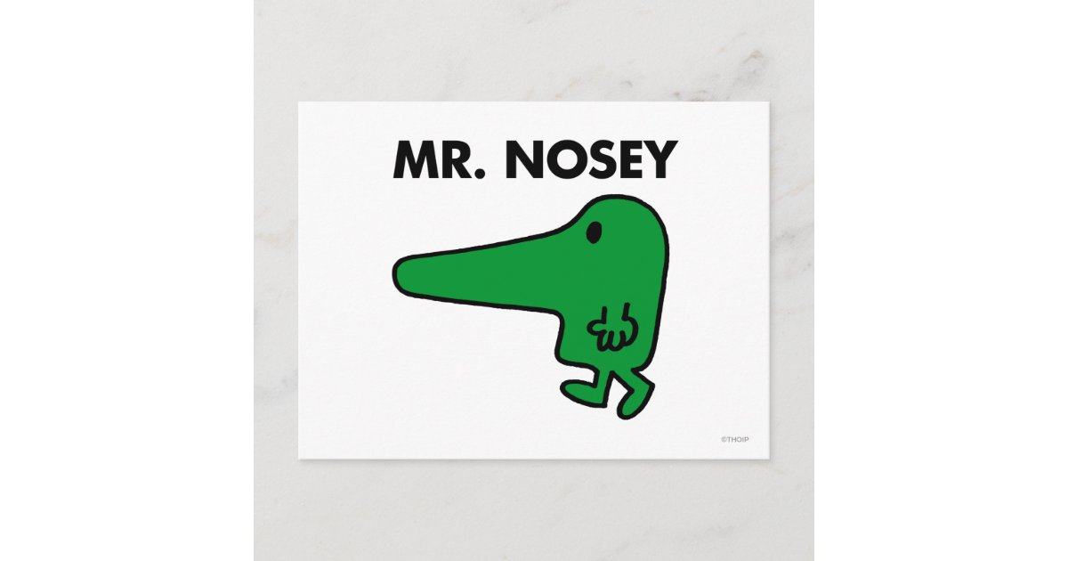 mr nosey t shirt