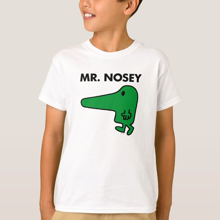 mr nosey t shirt