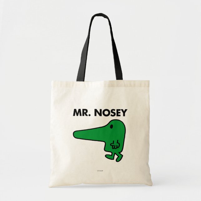 Mr. Nosey | Leading By A Nose Tote Bag (Front)